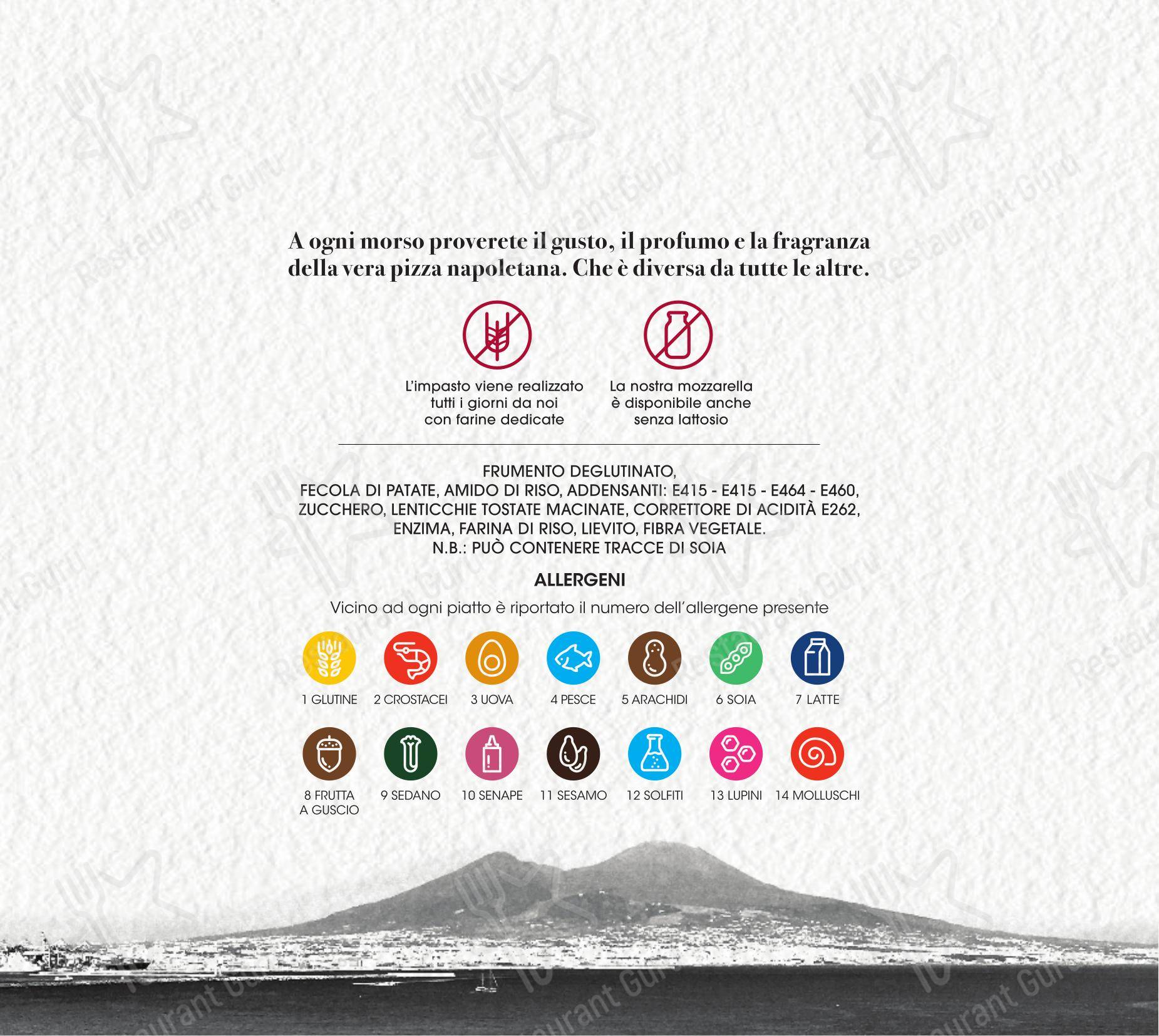 Menu bar per Peperino e Milano pizzeria
