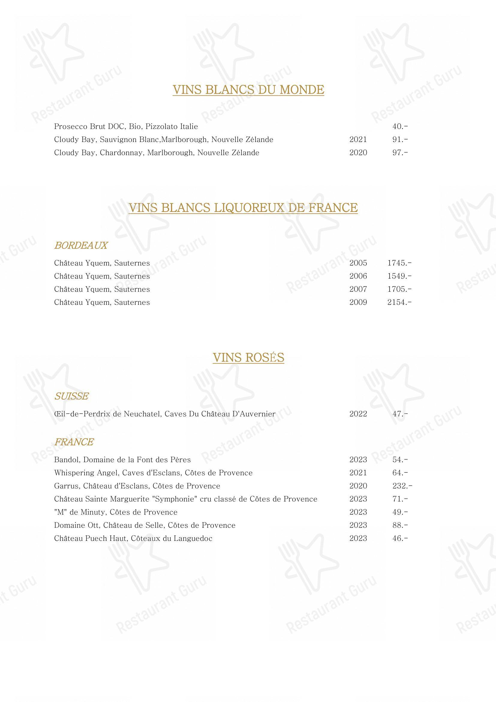 Menu di Planet Caviar