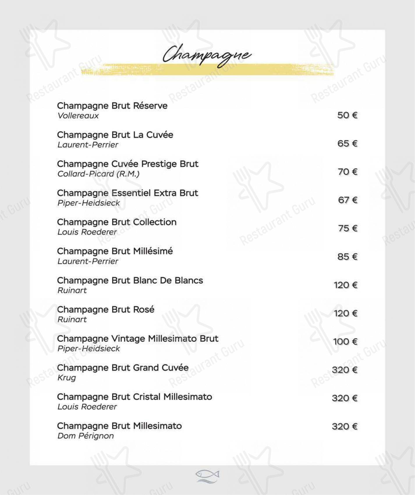 Ristorante Al Moccolo in Rimini - Menu bar