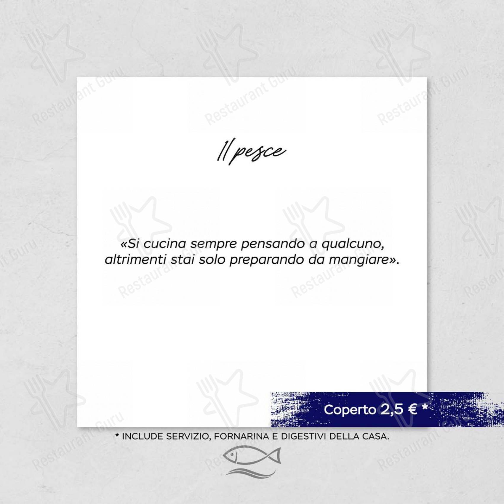 Menu di Ristorante Al Moccolo - 菜单