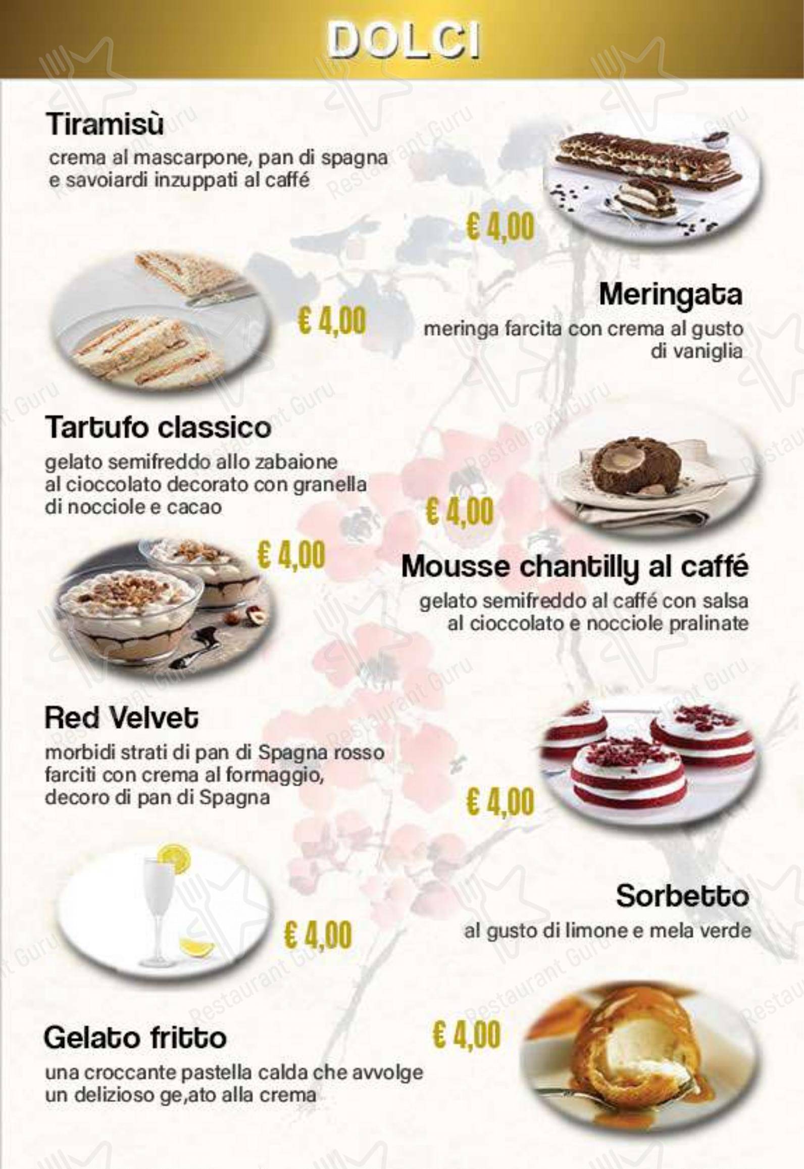 Menu per Ristorante Giapponese Kinshi ristorante