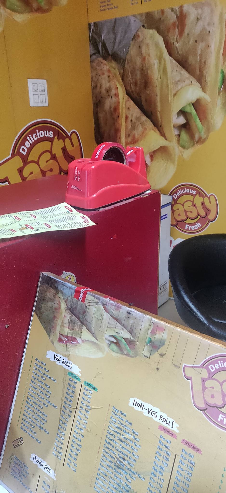 roll xpress menu