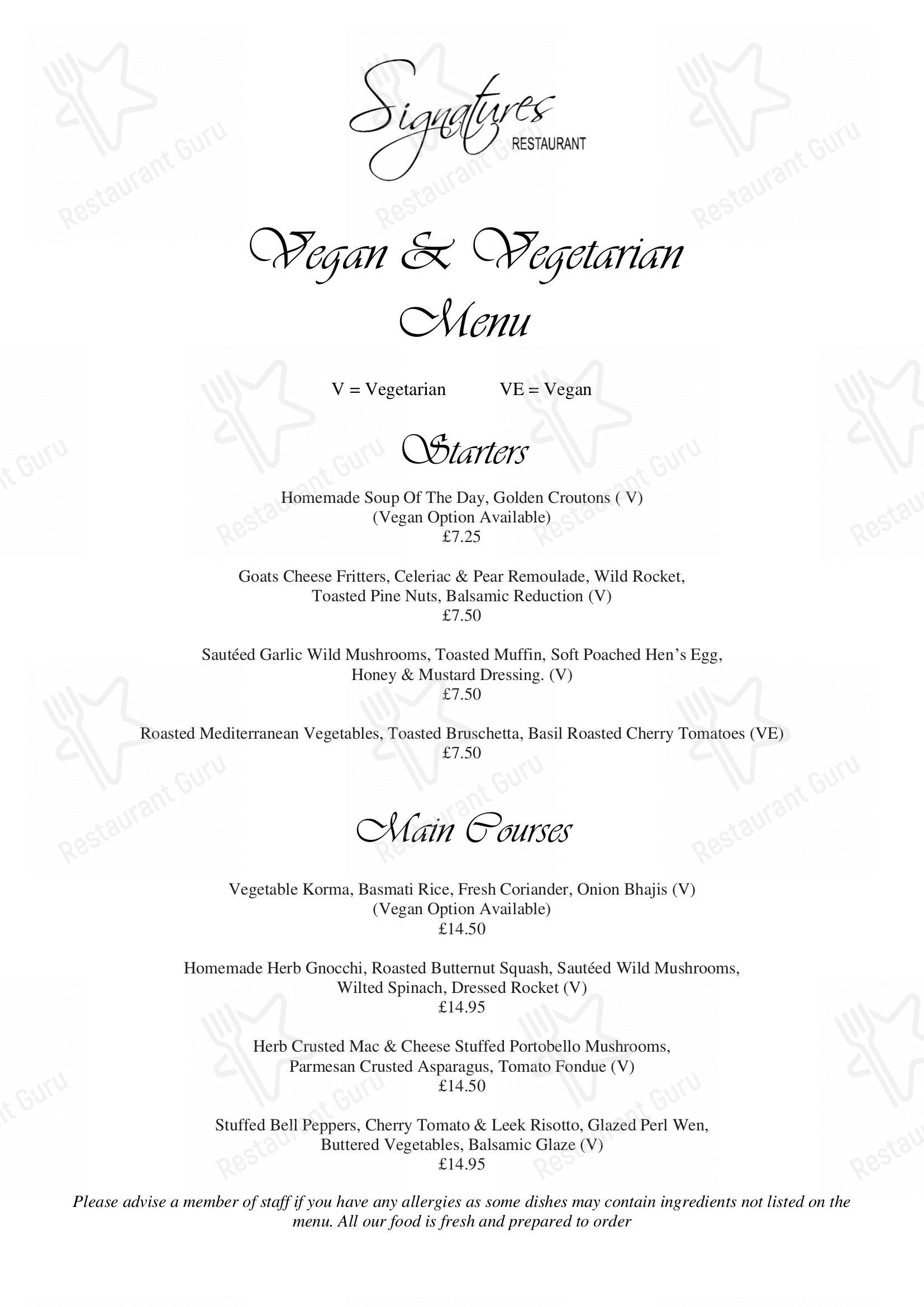 menu-at-signatures-restaurant-conwy