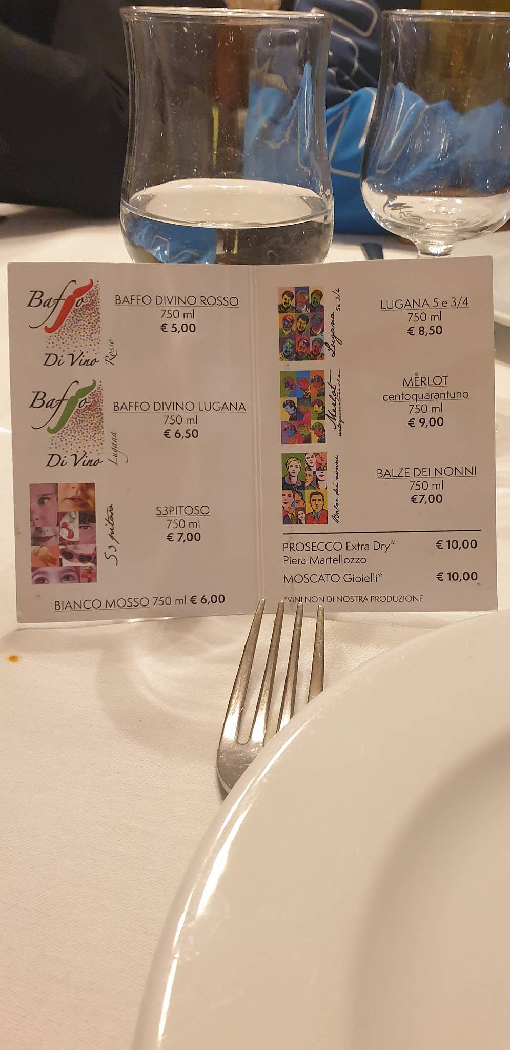 Menu di Agriturismo Al Fenil 