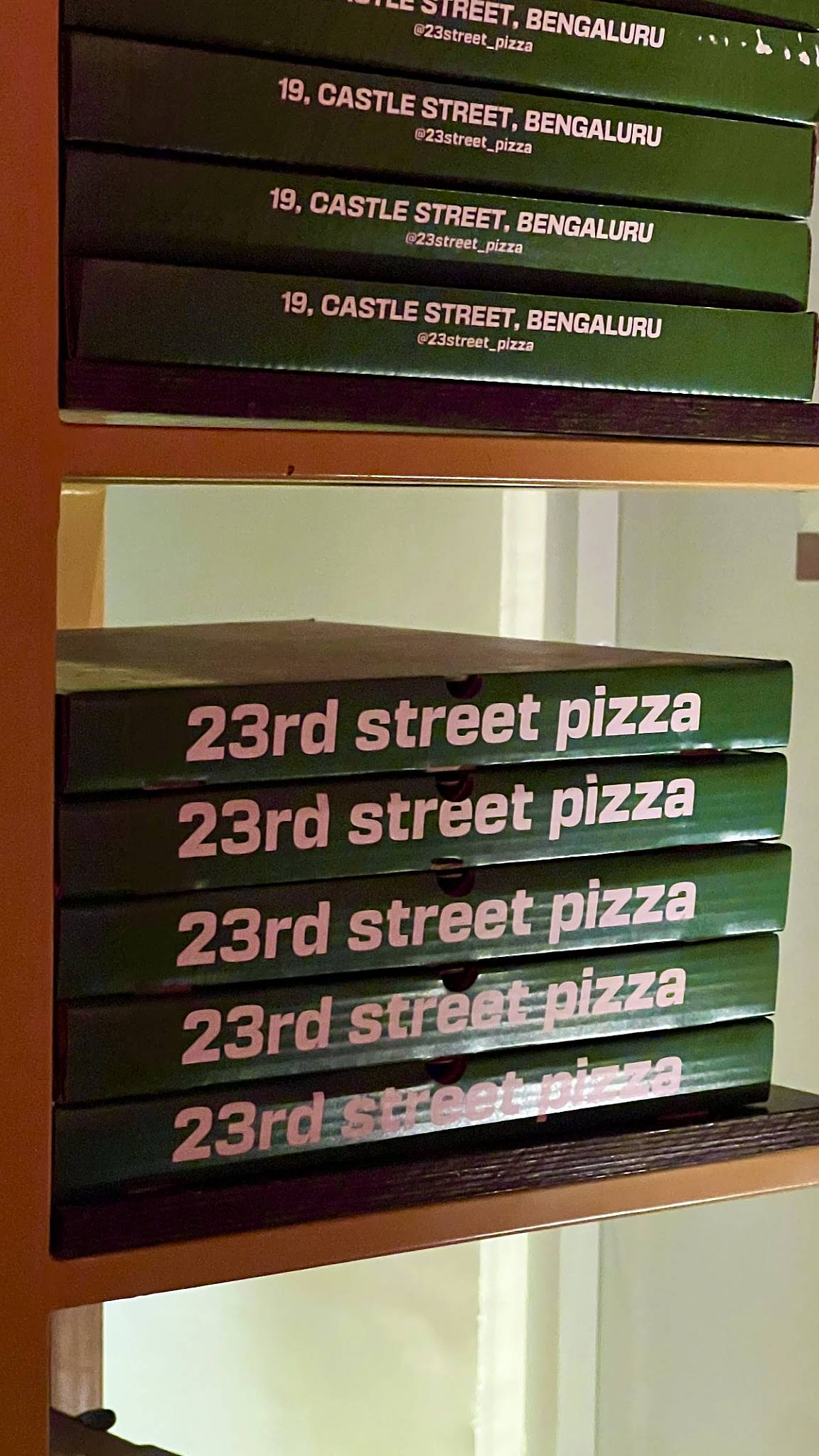 23rd Street Pizza menu