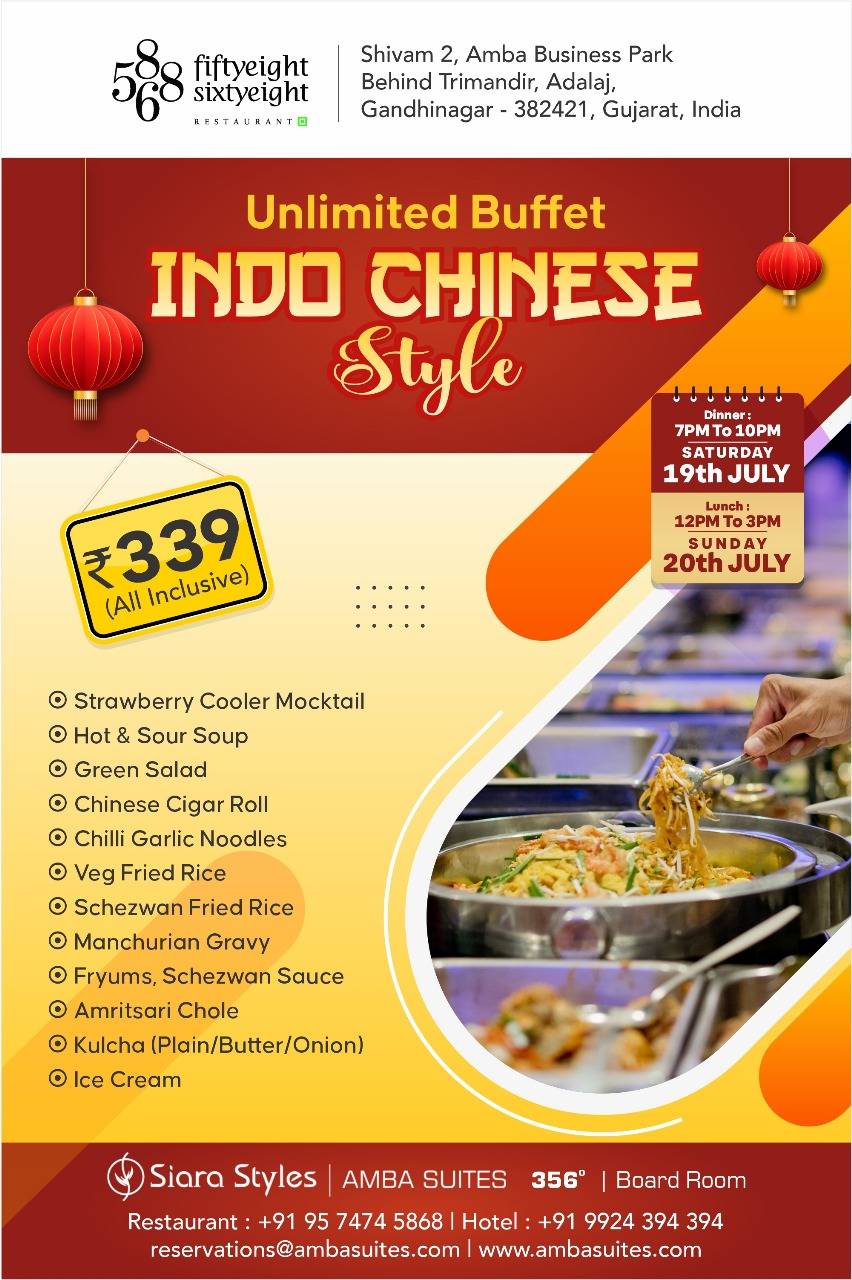 5868 Restaurant menu