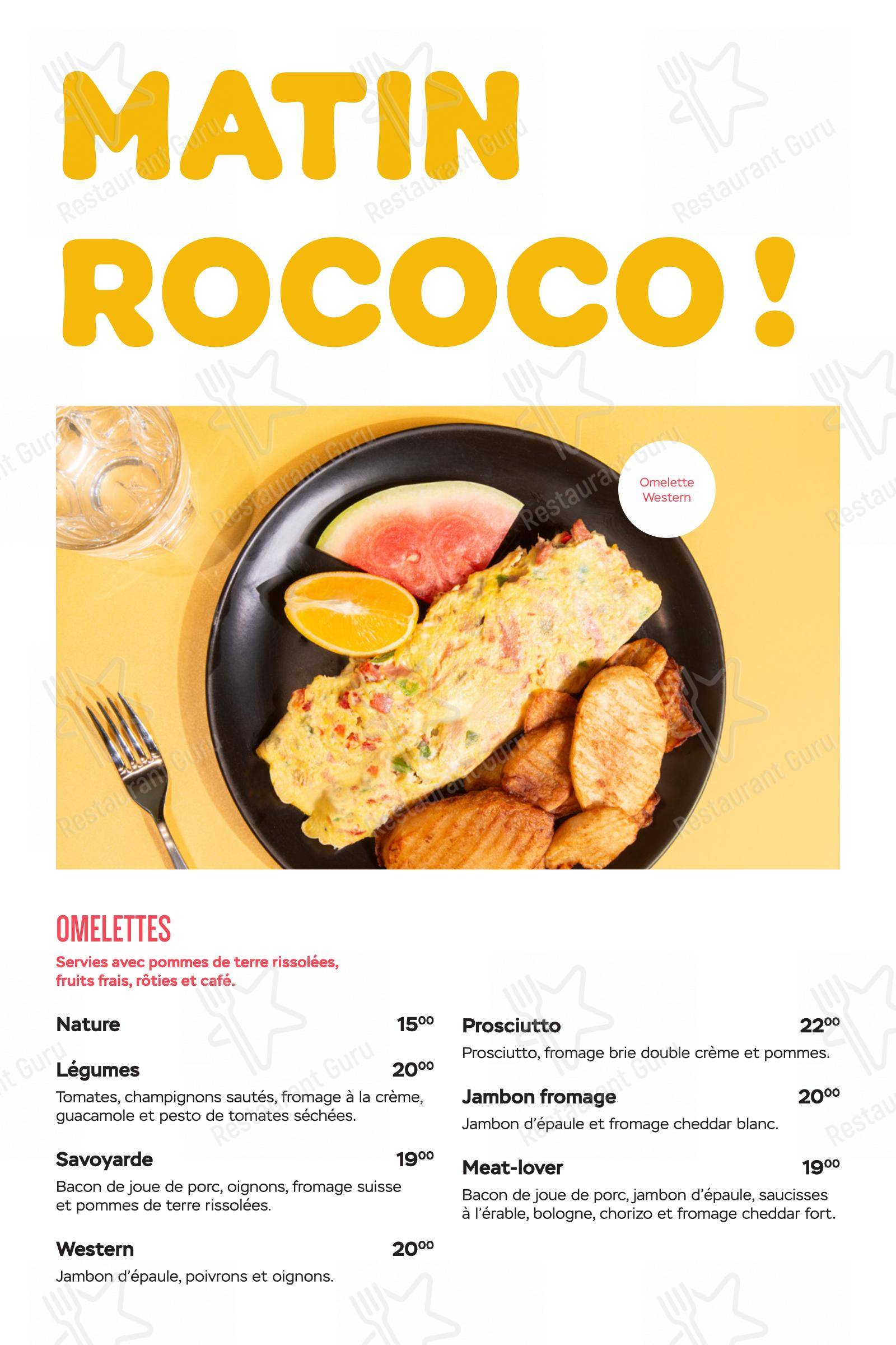 Menu pour 9 resto déjeuner restaurant