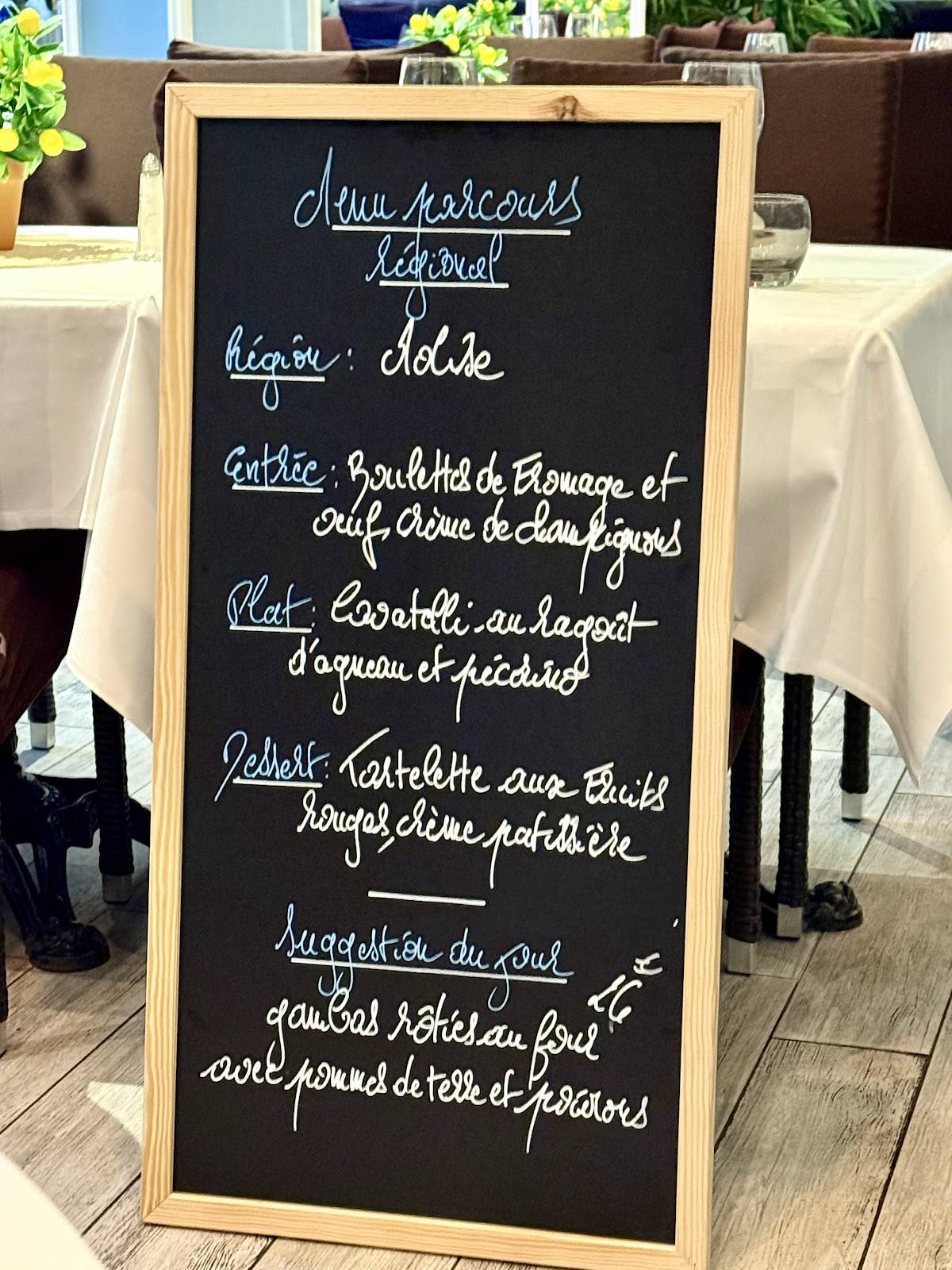 Menu de Accènto