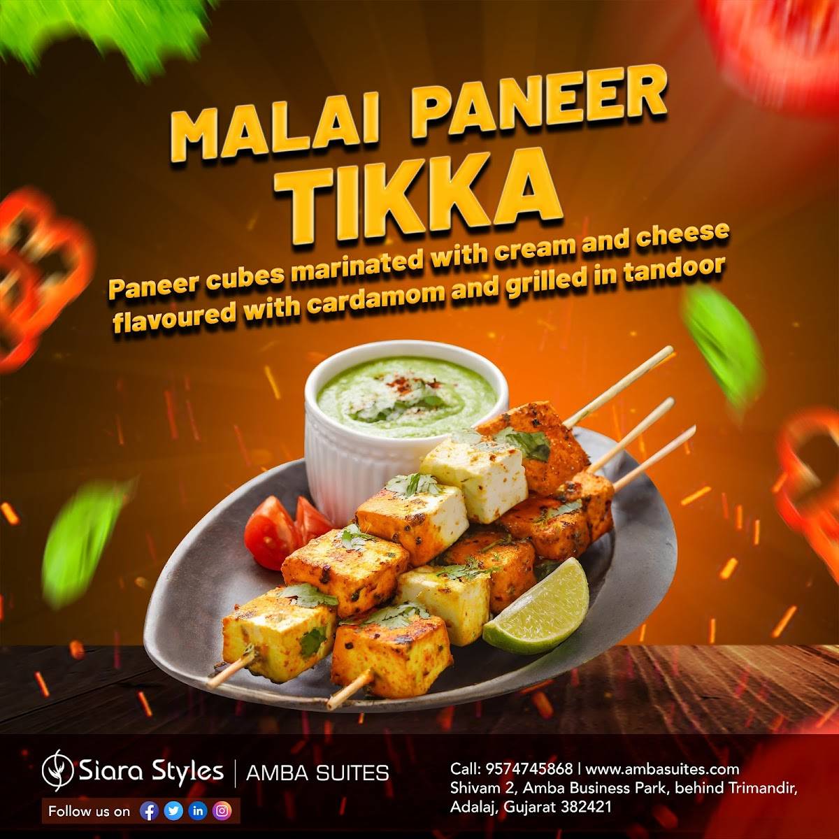 5868 Restaurant menu