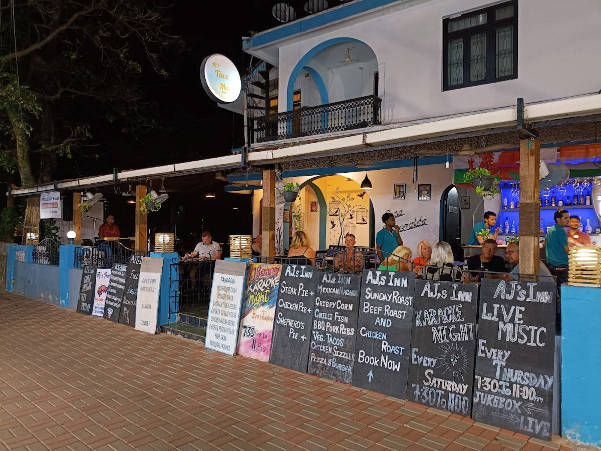 Aj's Taco Maria menu
