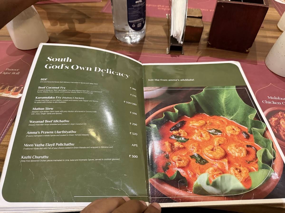 BayRoute Bistro menu