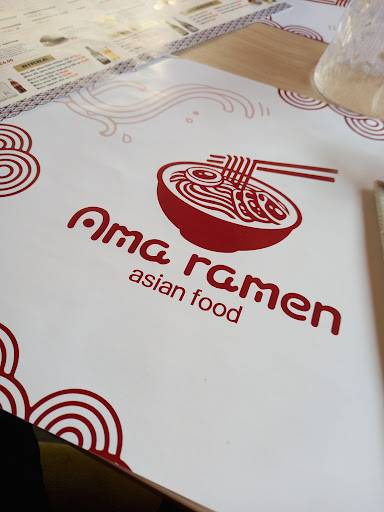 Menu di Ama Ramen 