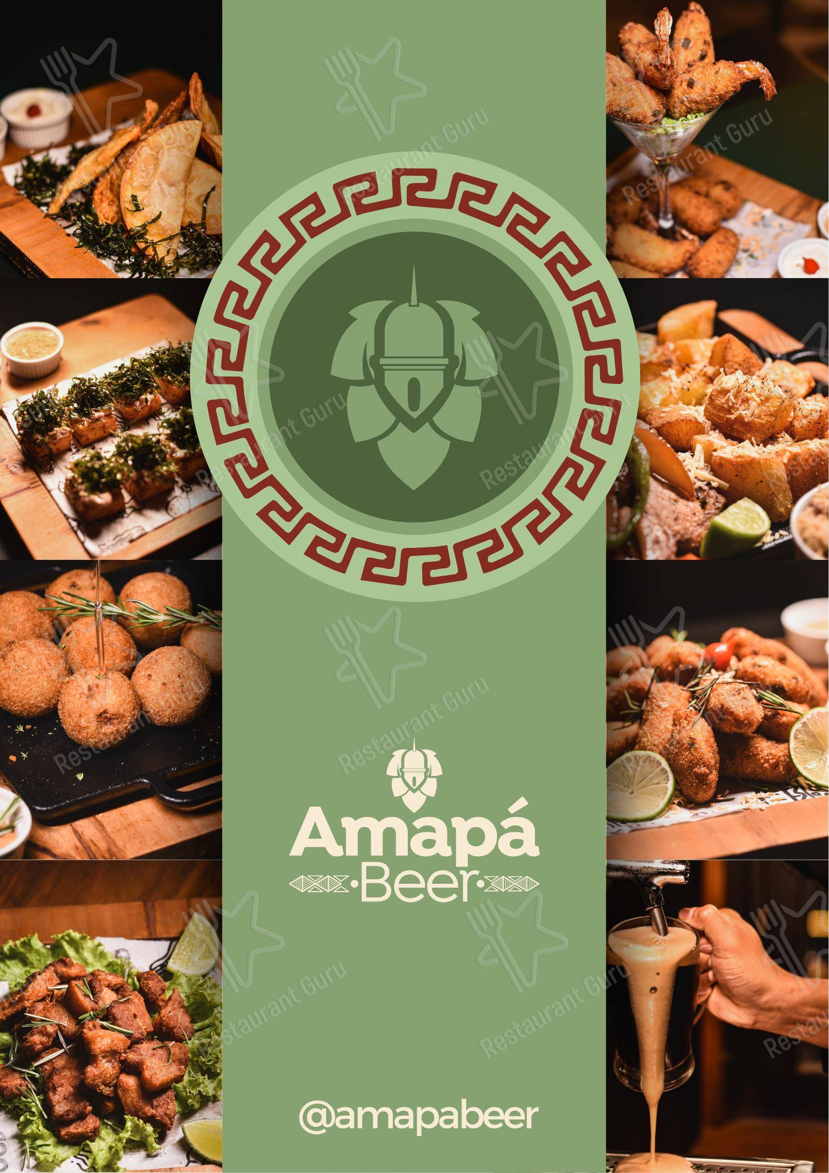 Menu para Amapá Beer Bar e Restaurante pub & bar