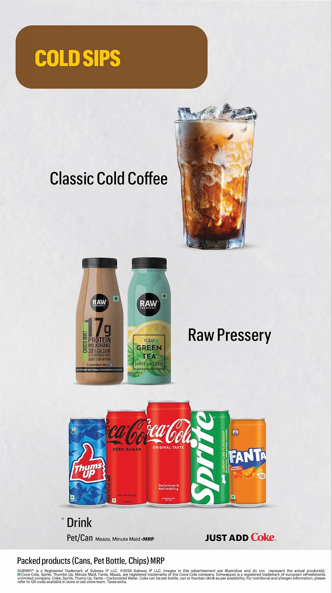 Subway Majitha road Amritsar menu