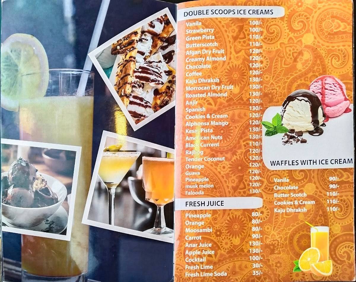 Amul Ice cream Parlour Kodungallur menu