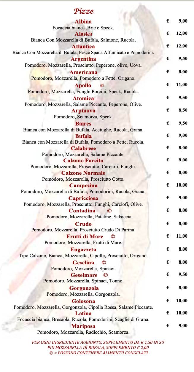 Menu di Apollo 2002 