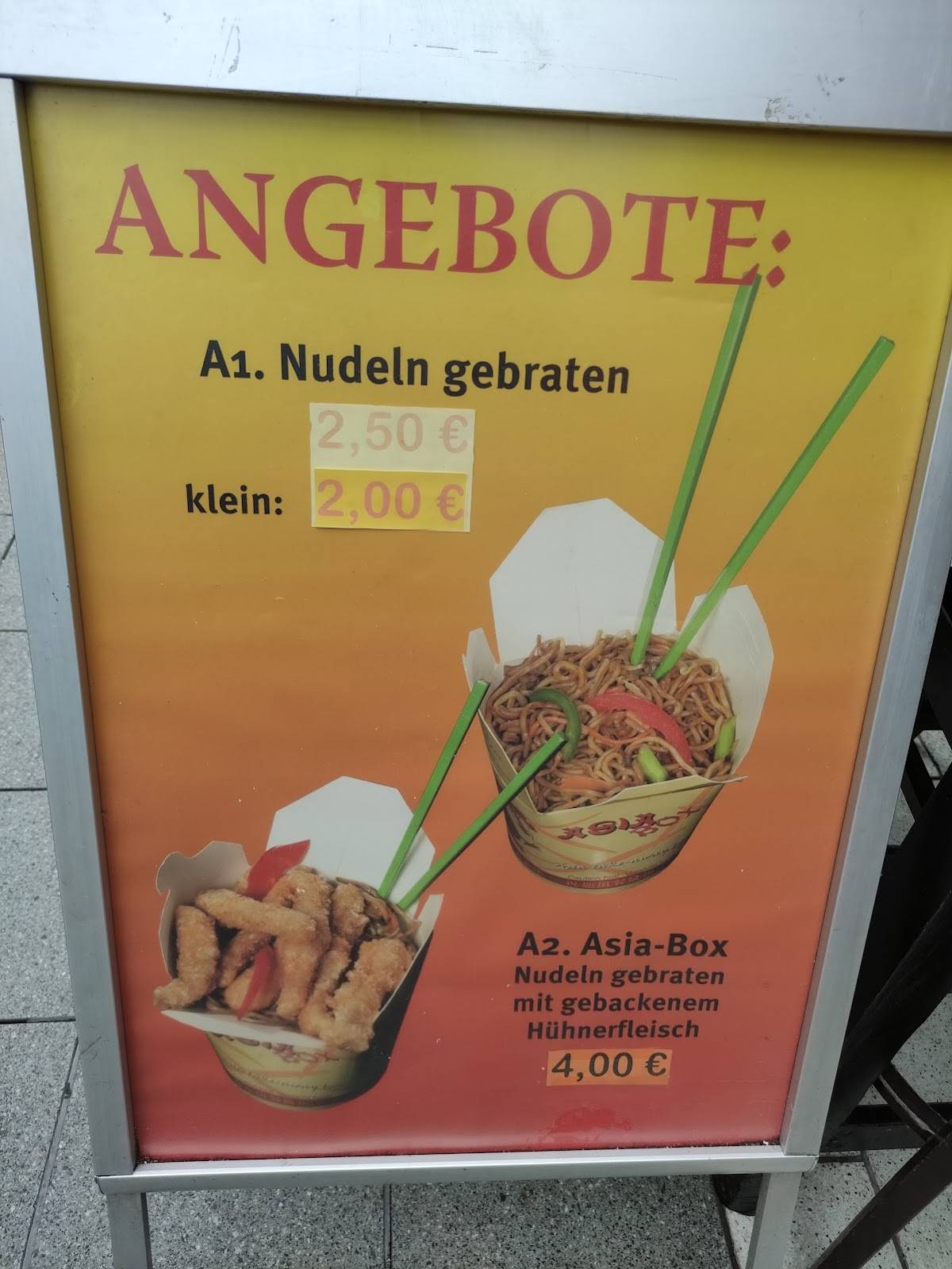 Speisekarte Von Asia Wok Fast Food Leverkusen