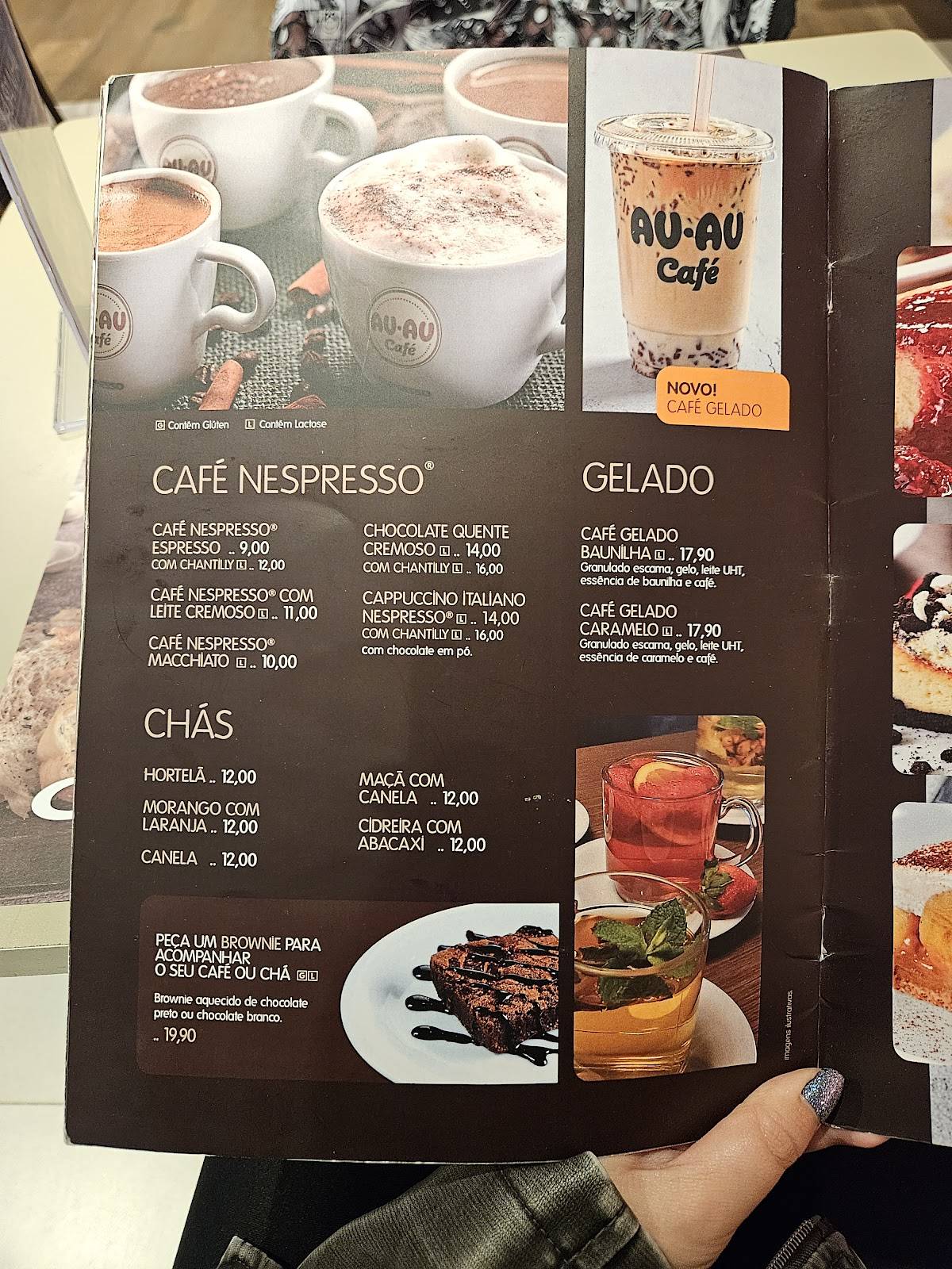 Au-Au Lanches - Carlos de Carvalho cardápio