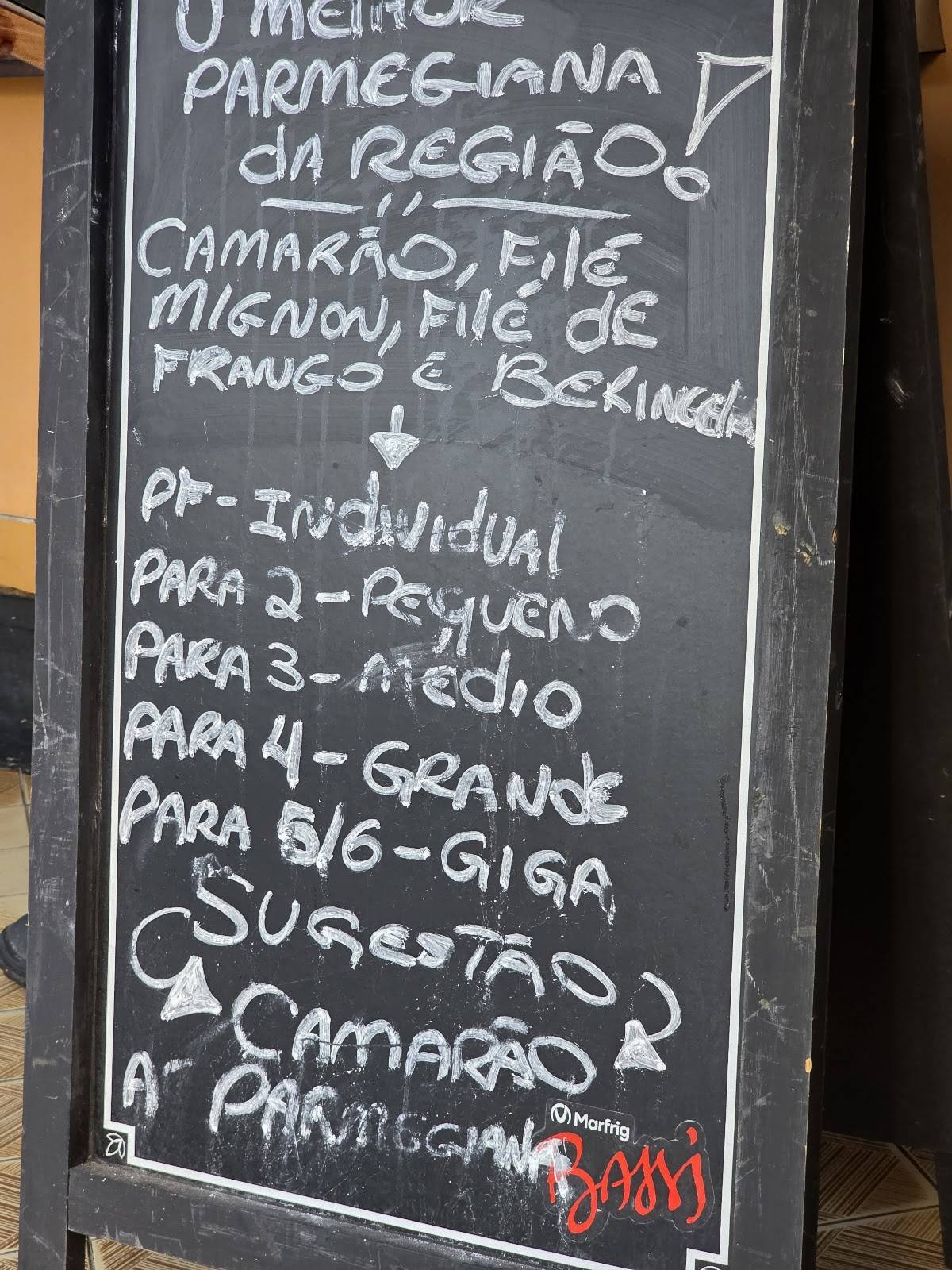 Augustu's Bar cardápio