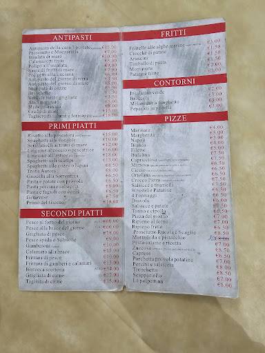Menu di Avrora - Ristorante & Pizzeria (Ex. Franco) 