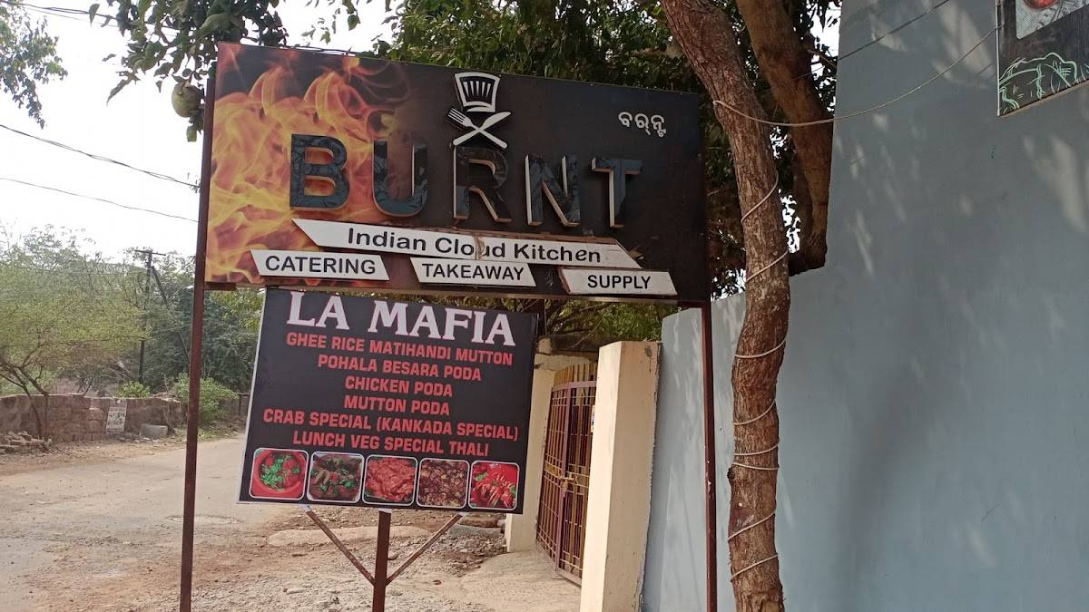 BURNT INDIAN CLOUD KITCHEN menu