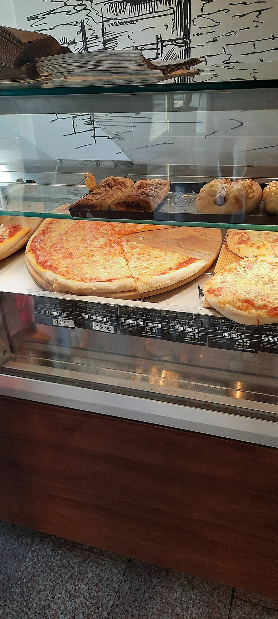 Menu di Bakery Štruca 