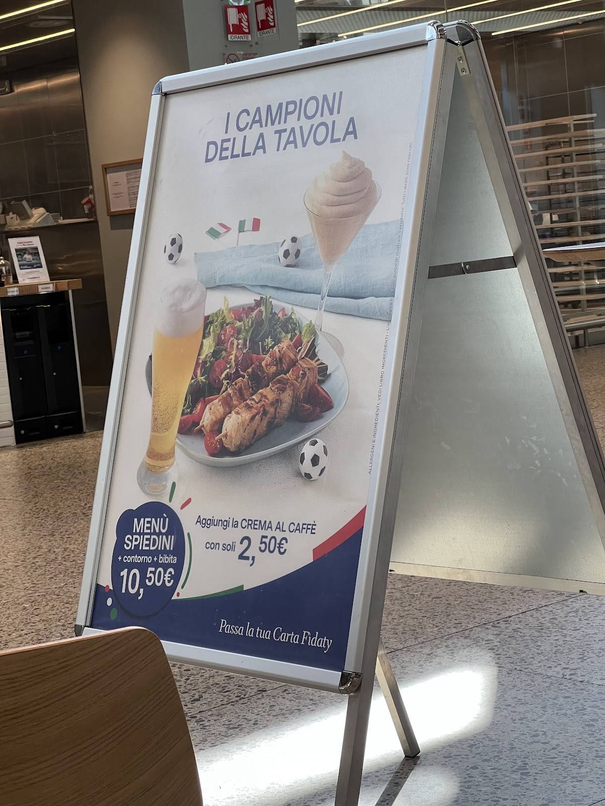 Menu di Bar Atlantic 