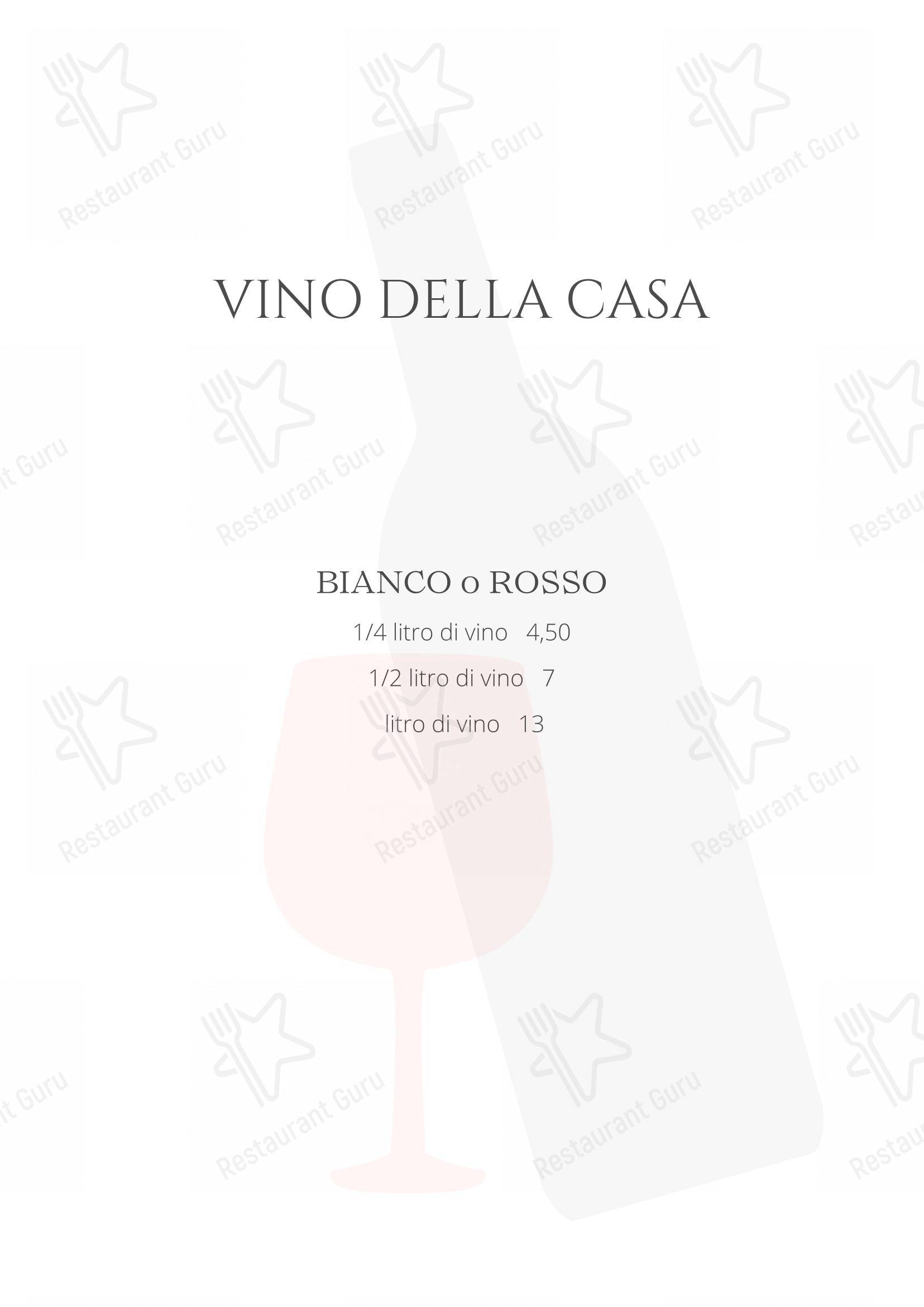 Menu di Ristorante Bar Lario - Menu bar