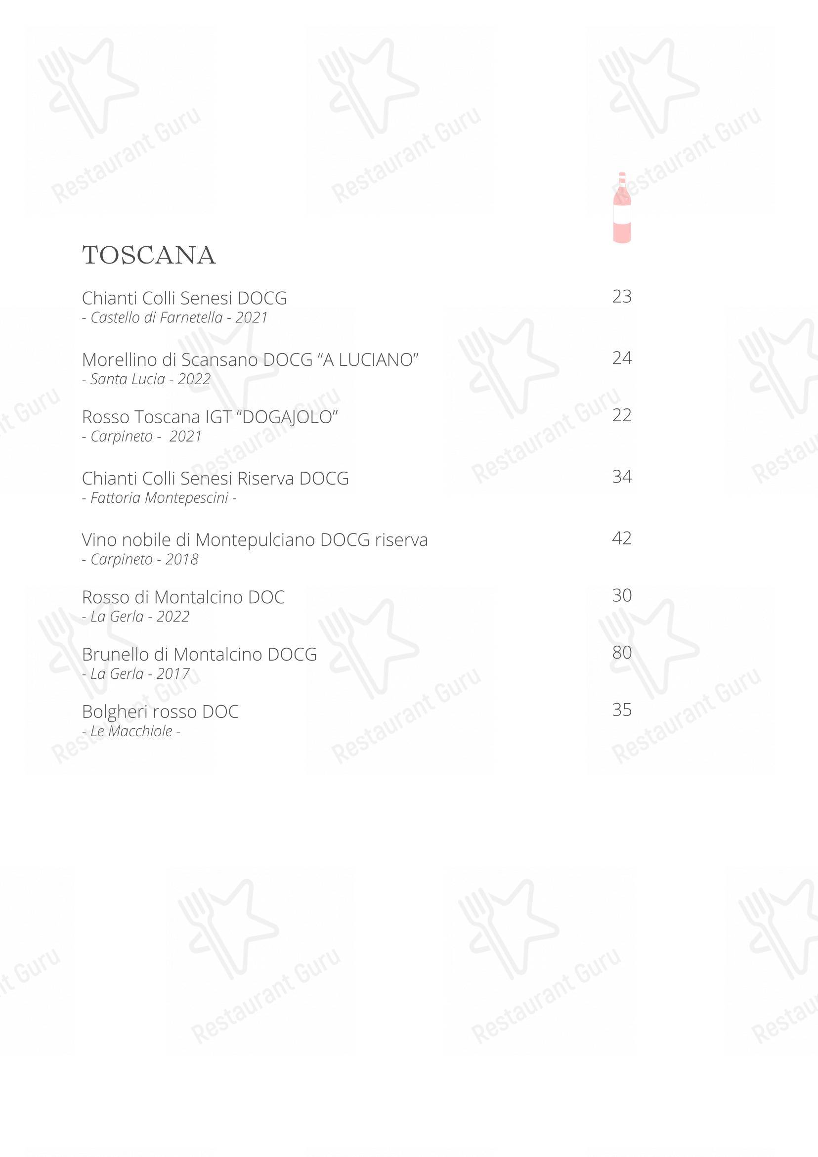 Menu bar per Ristorante Bar Lario in Como