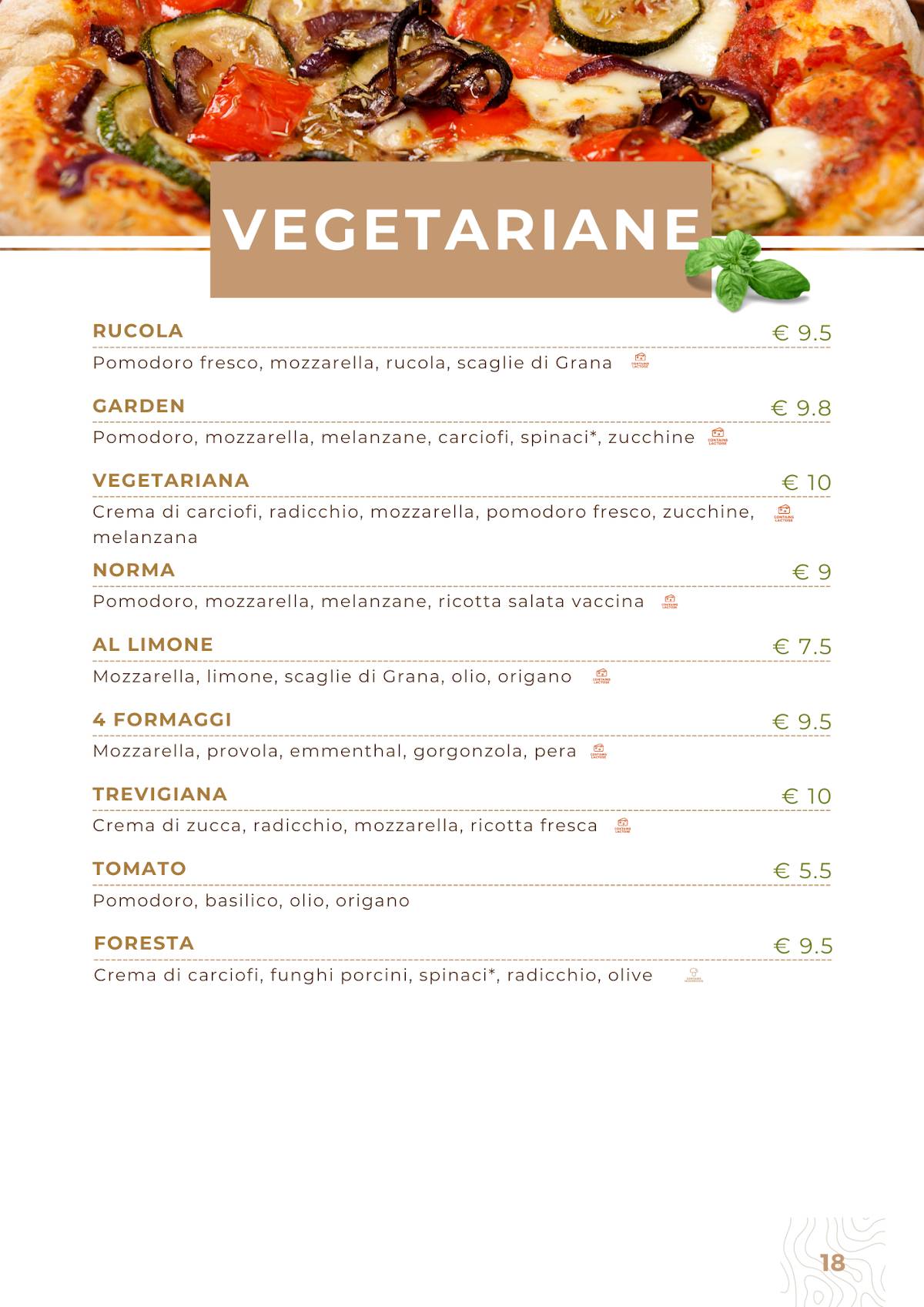 Menu di Bar Savini - Bar Pasticceria Ristorante Pizzeria Gelateria 