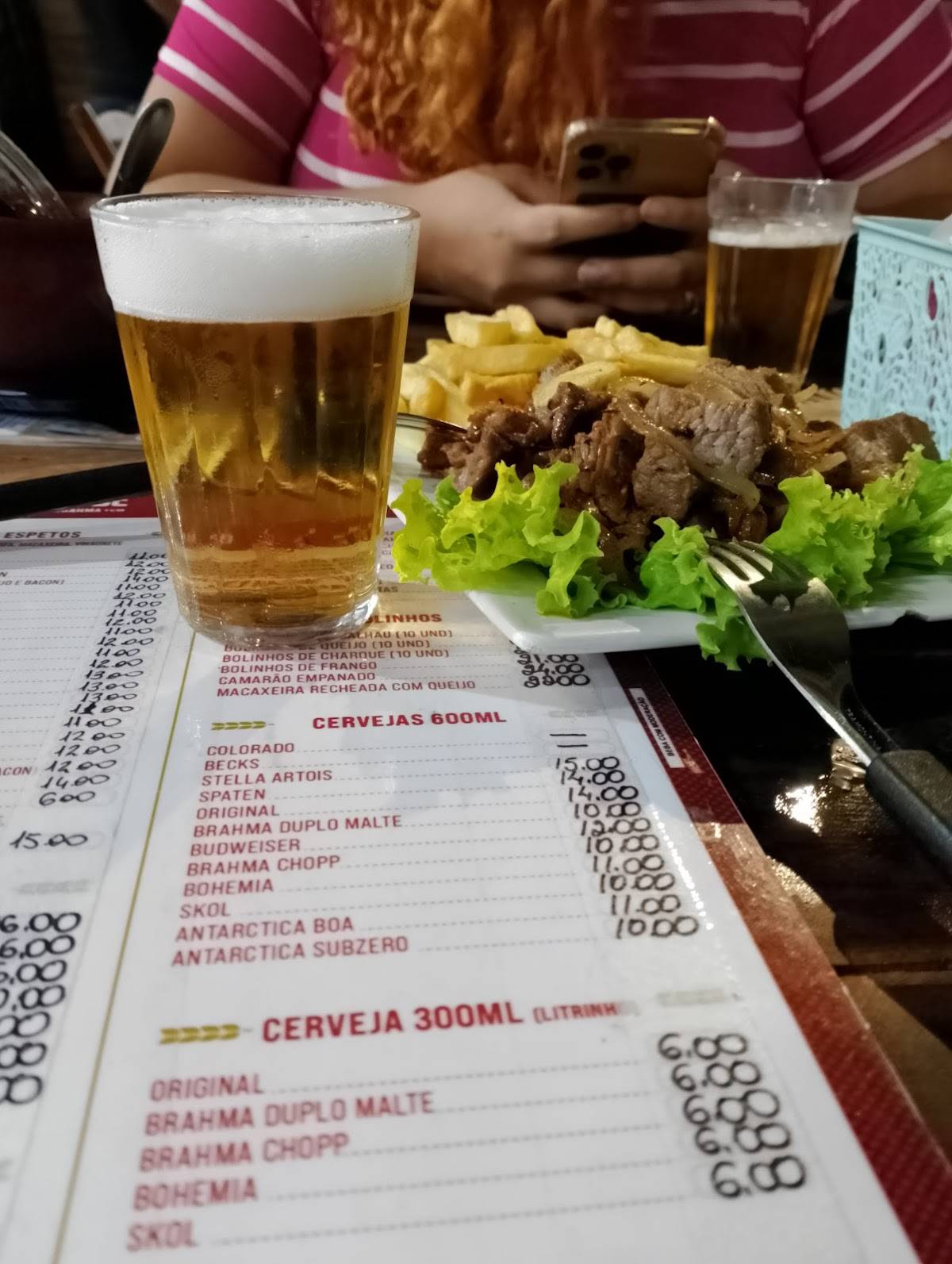 BarRil cardápio