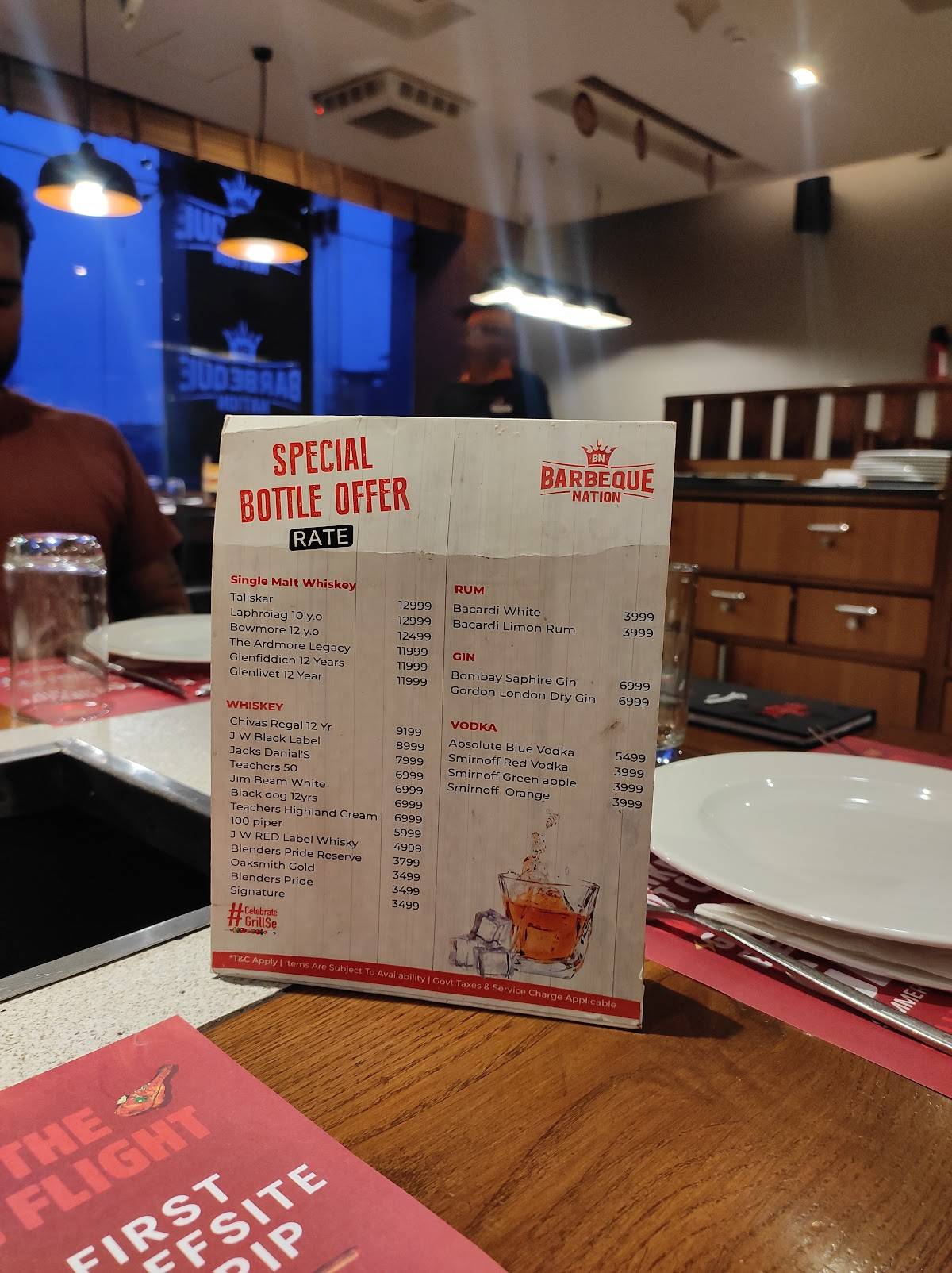 Barbeque Nation - Mumbai - Panvel menu