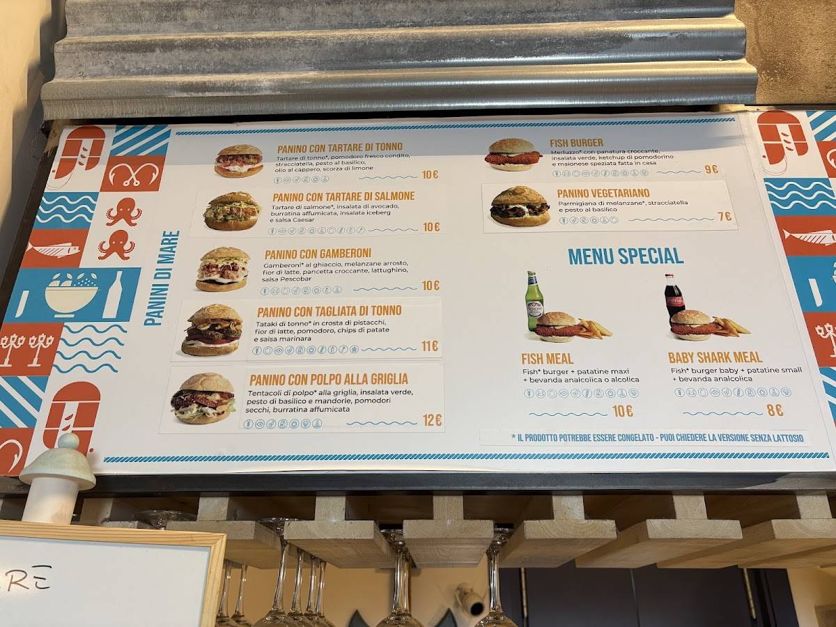 Menu di Pescobar 