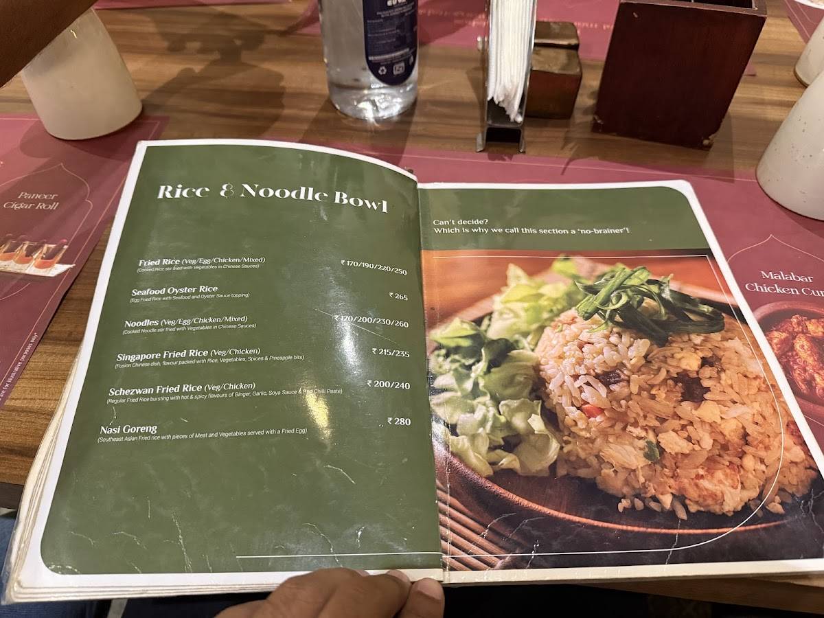 BayRoute Bistro menu
