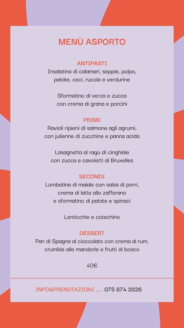 Menu di Be Happy Ristorante 