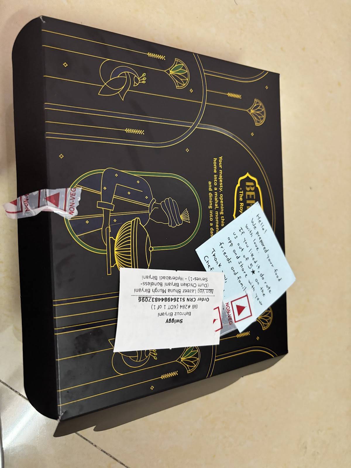 Behrouz Biryani Sigra Banaras menu