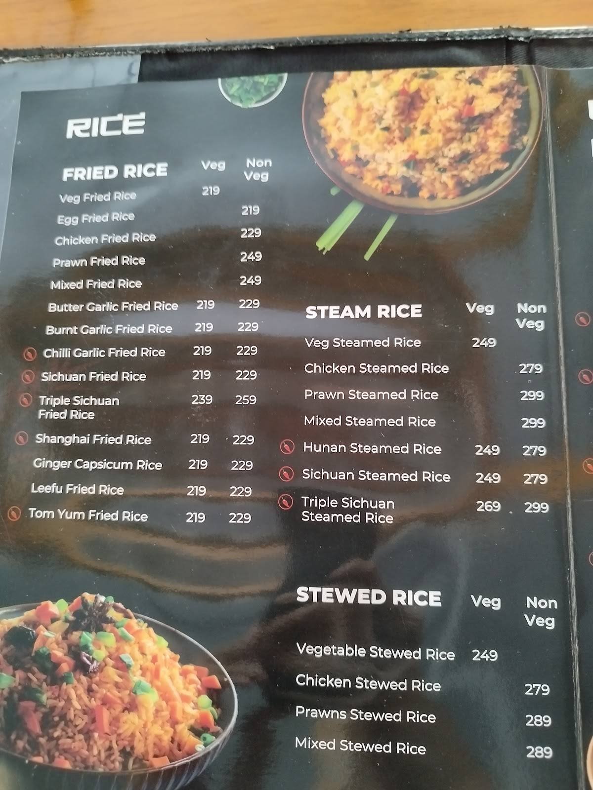 Beijing Bites (Ananth Nagar) menu
