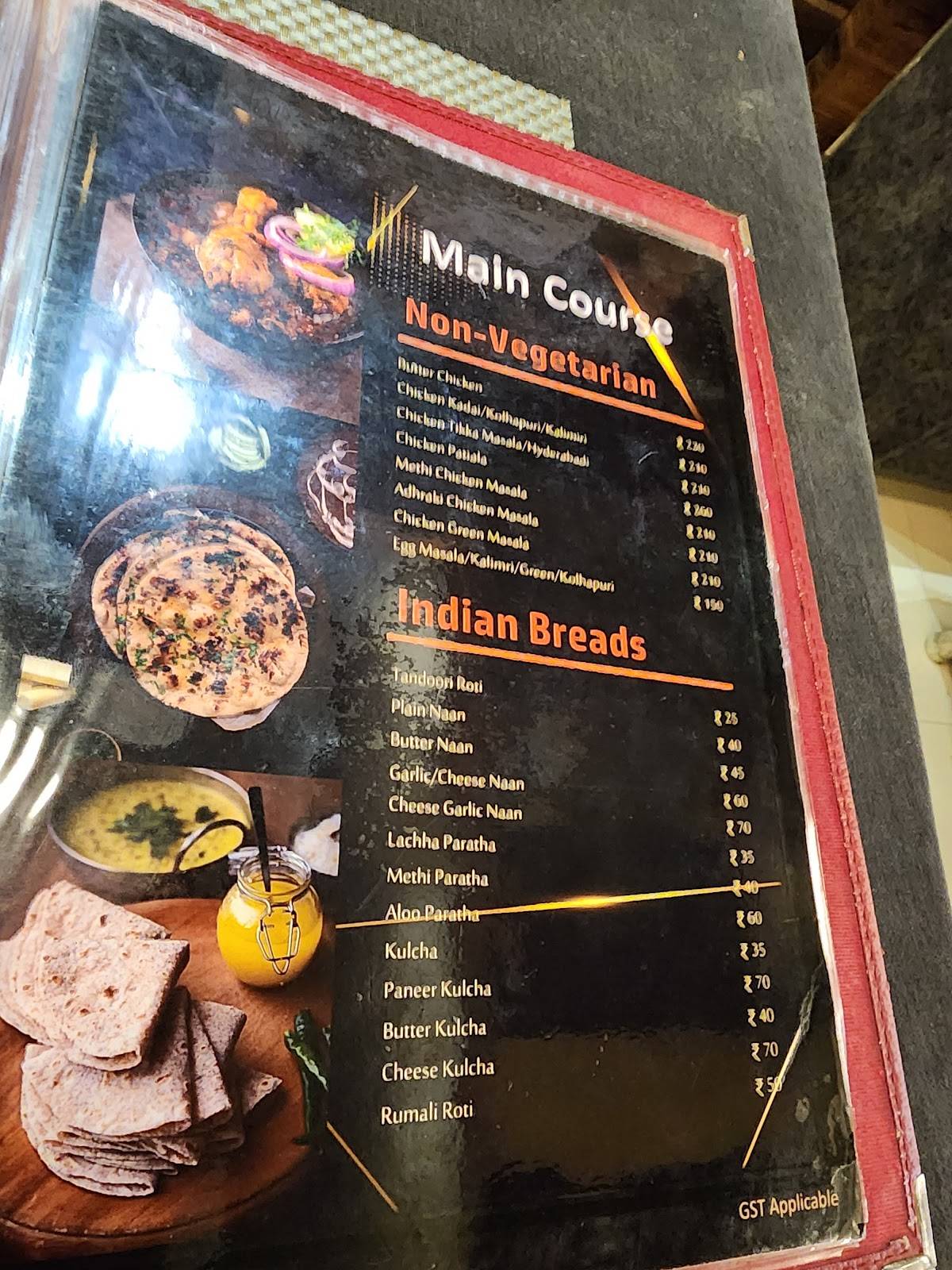 Dhansagar Coastal Restaurant menu
