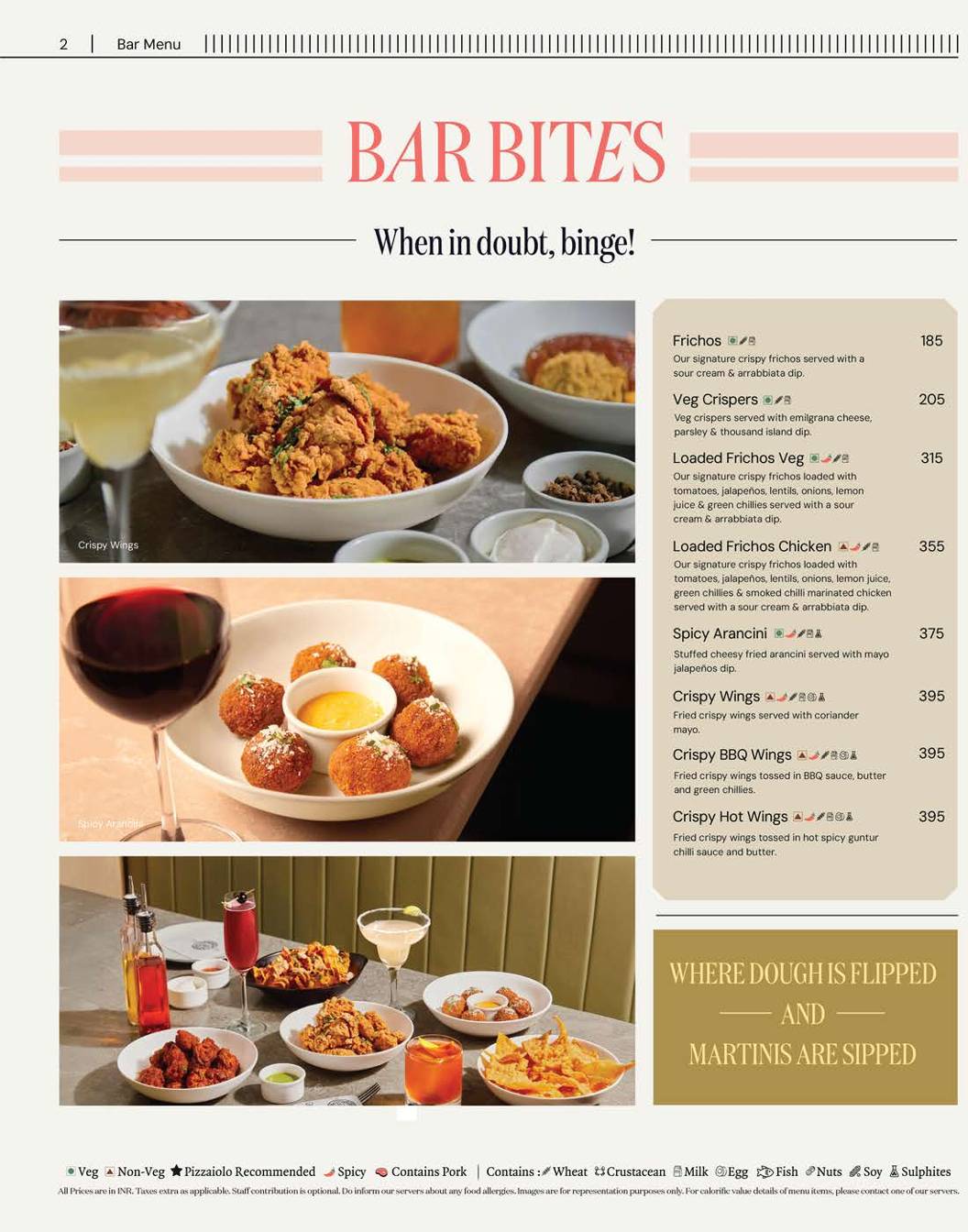PizzaExpress menu