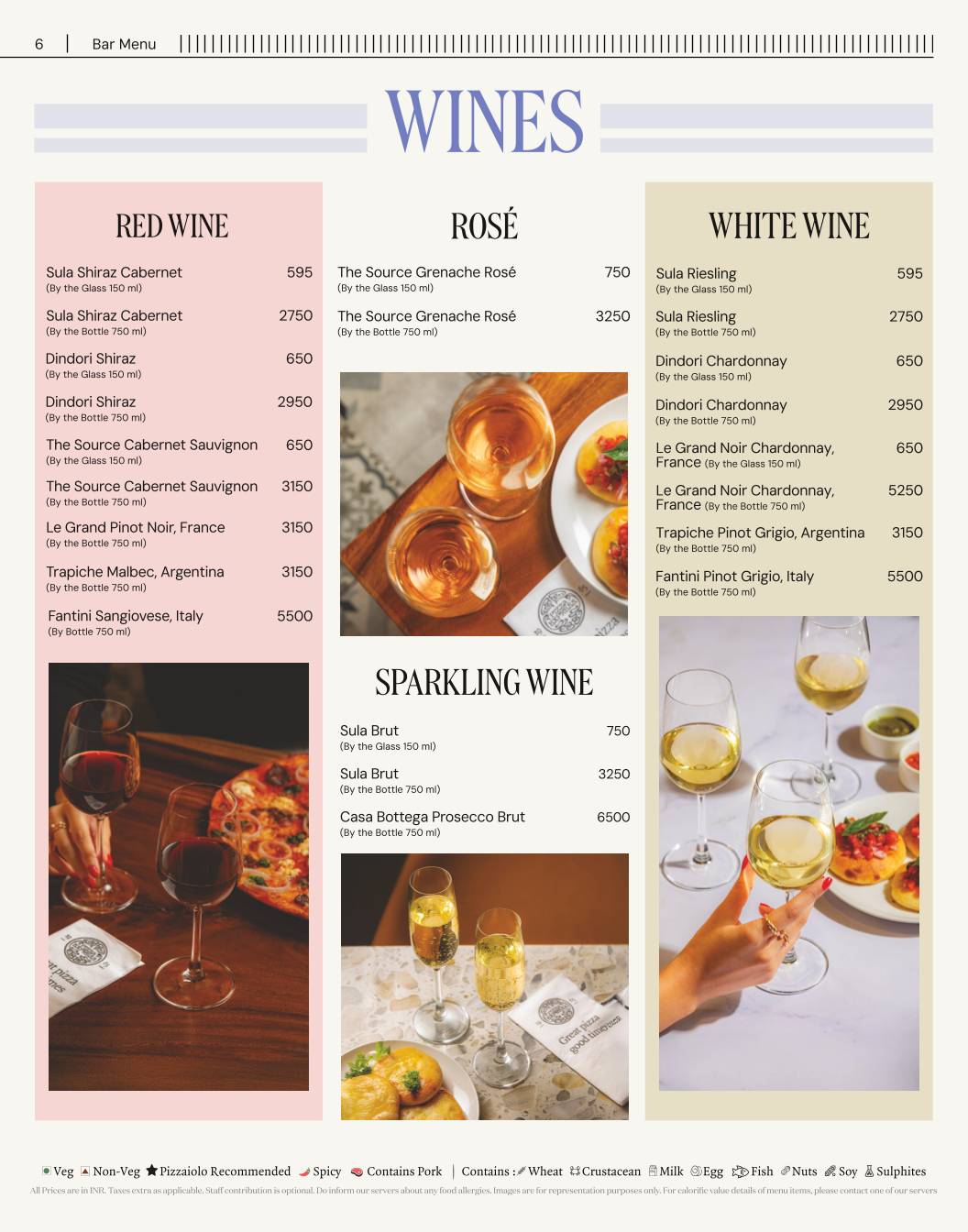 PizzaExpress menu