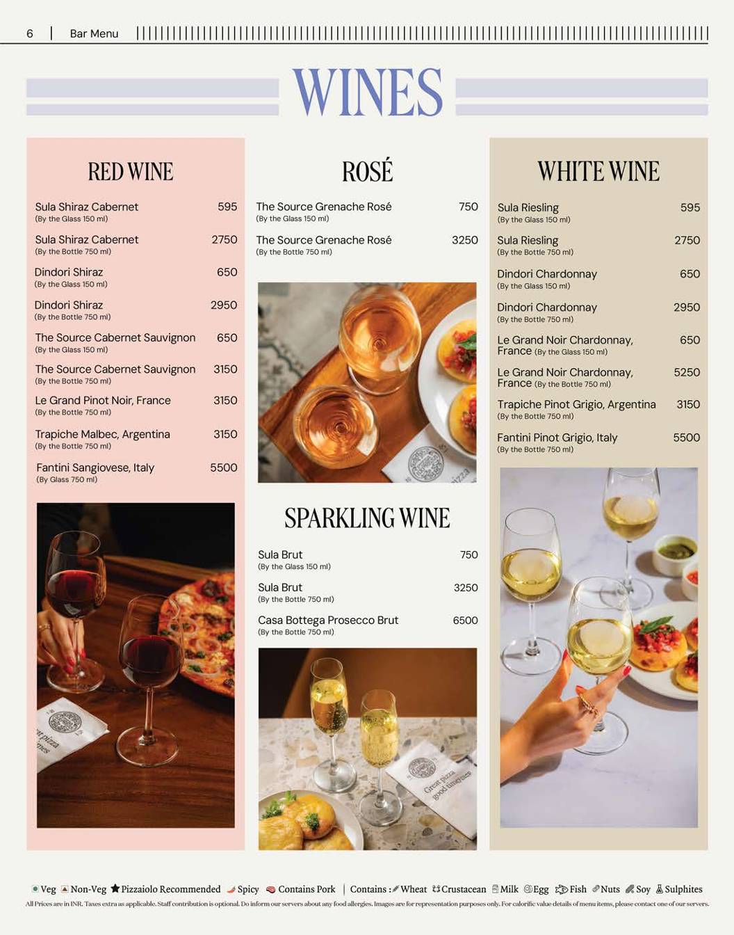 PizzaExpress menu