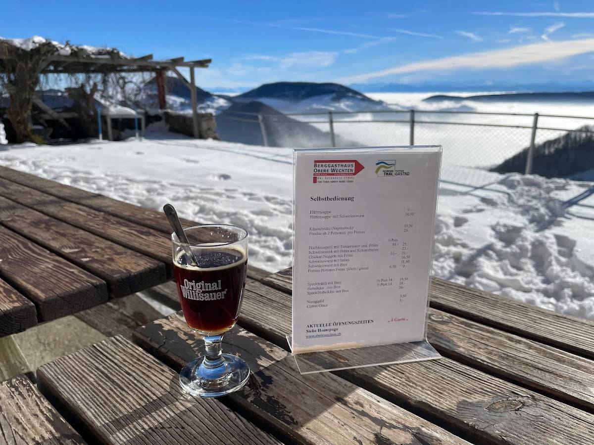 Menu di Berggasthaus Obere Wechten 