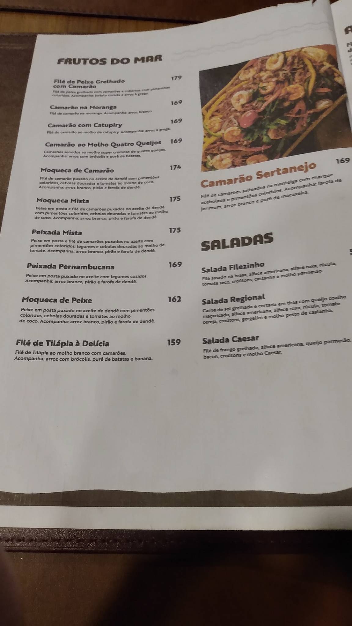 Bode do Nô Afogados cardápio