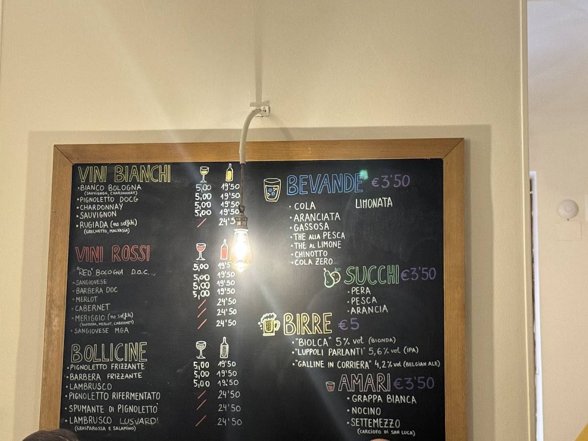 Menu di Sfoglia Rina 