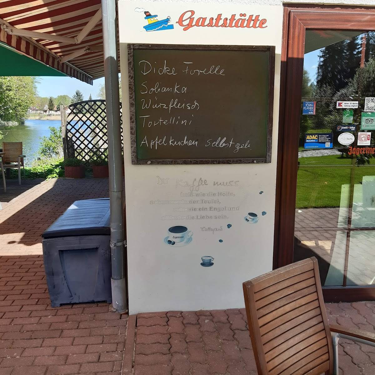 Menu de Bootshaus an der Havel - Fred Bandelow