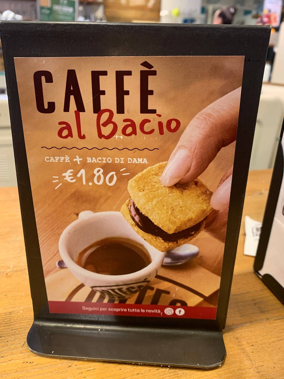 Menu di Botega Caffe Cacao Novara 