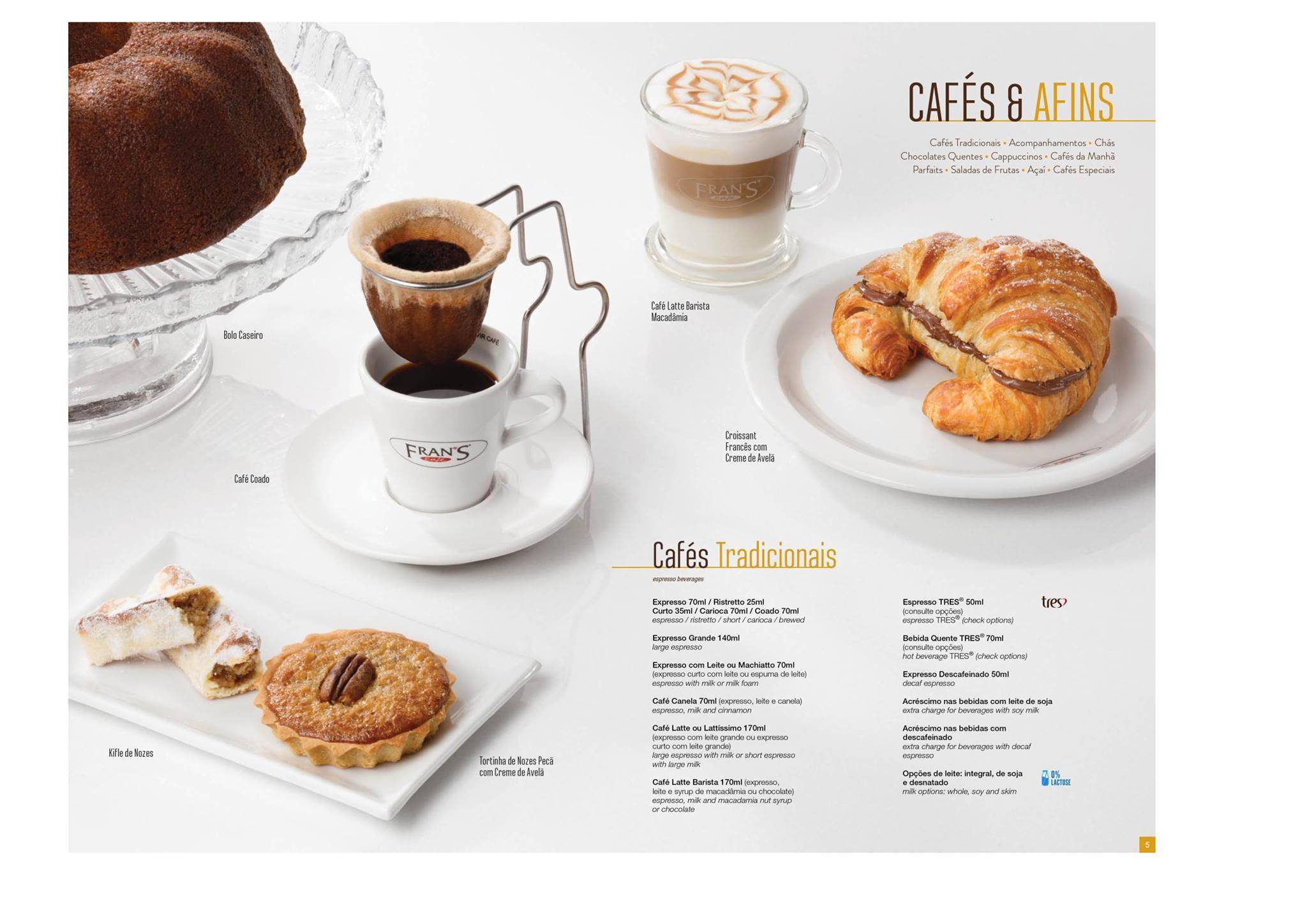 Frans Café Taguatinga cardápio