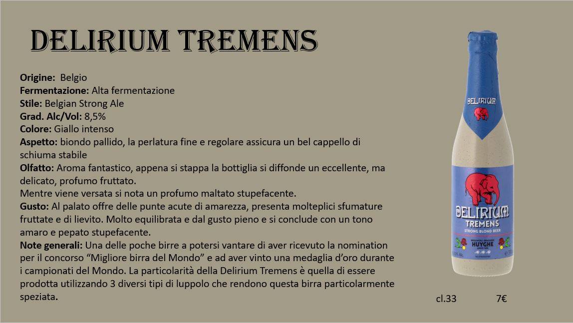 Menu di Brasserie d'Avril 