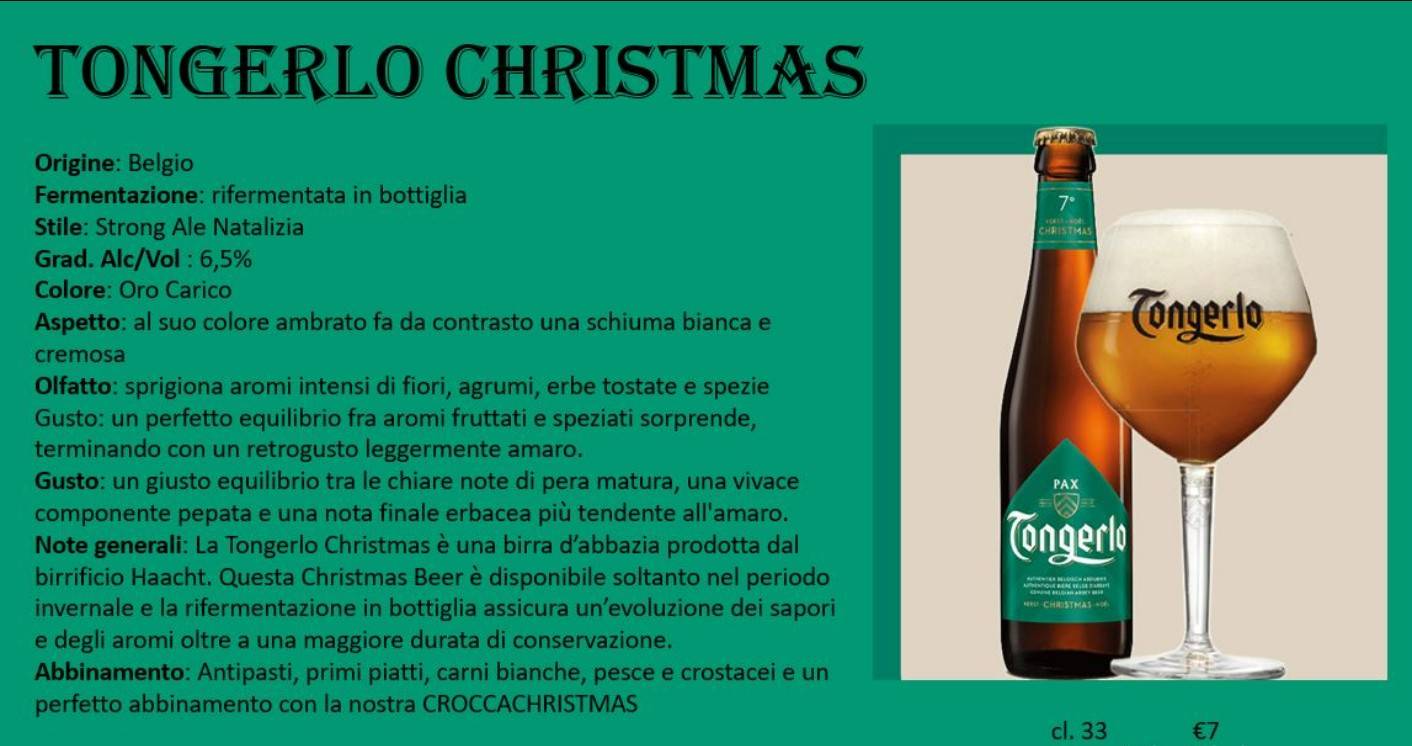 Menu di Brasserie d'Avril 