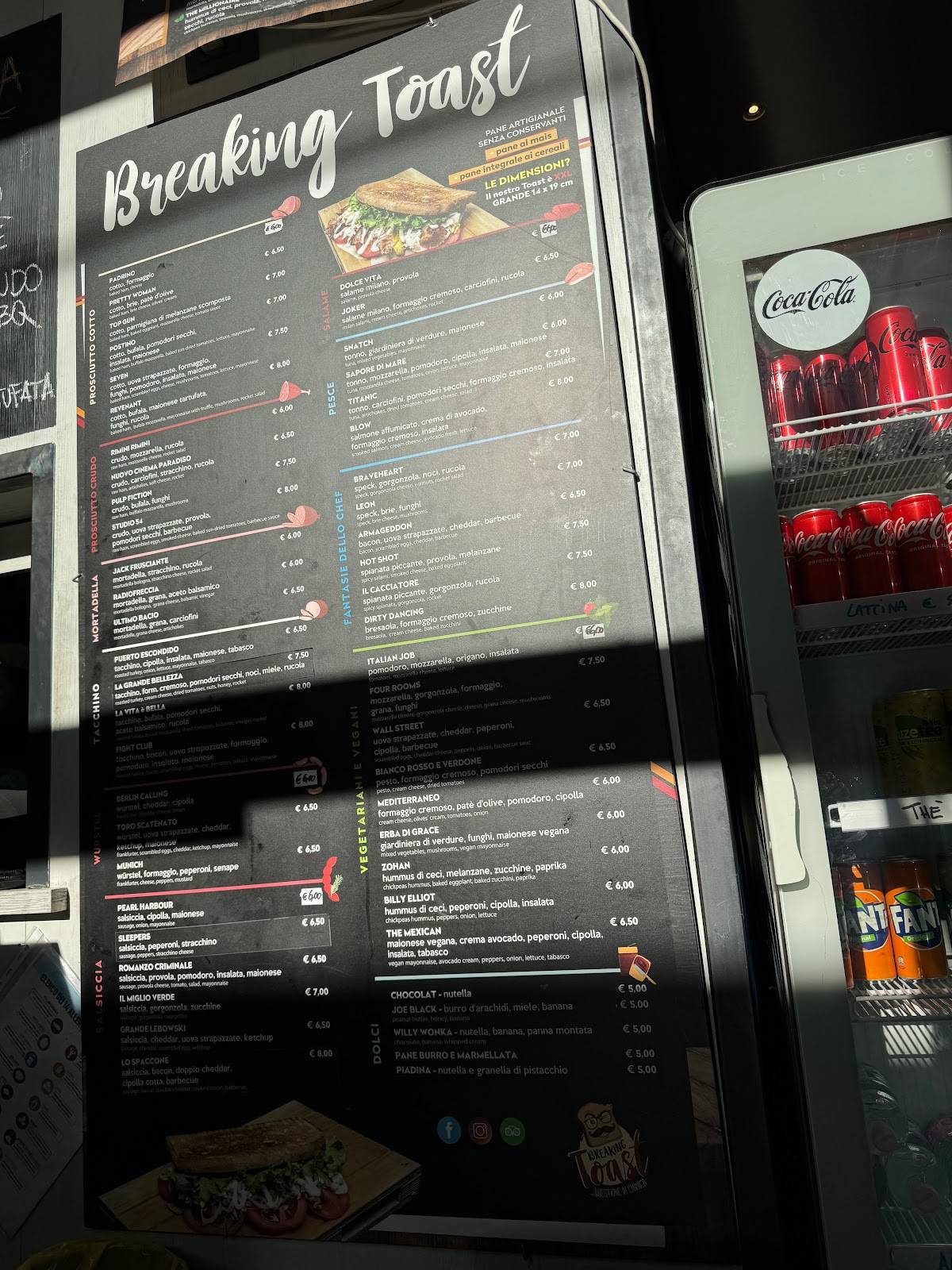 Menu di Breaking Toast 